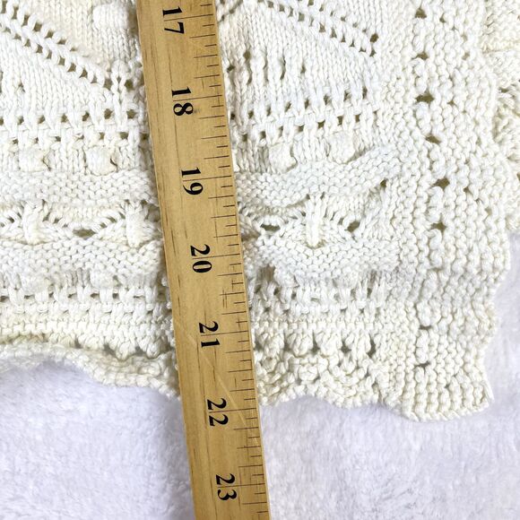 Elegant Cream Women's Sweater - Picture 6 of 10